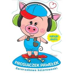 Zwierzakowe kolorowanki. Prosiaczek Pawełek - 1