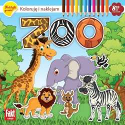 Koloruję i naklejam. Zoo - 1