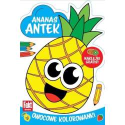 Ananas Antek. Owocowe kolorowanki