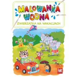 Zwierzątka na wakacjach. Malowanka wodna