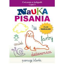 Nauka pisania. Ćwiczenia w kaligrafii cz.3
