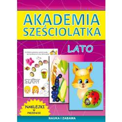 Akademia przedszkolaka. Lato + naklejki