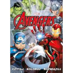 Czytaj rozwiązuj koloruj. Marvel Avengers - 1