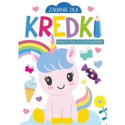Zadanie dla kredki. Magiczne kolorowanki - 1