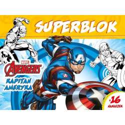 Superblok. Marvel Avengers Kapitan Ameryka