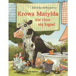 Krowa Matylda nie chce się kąpać