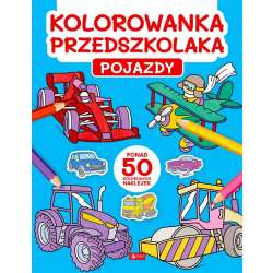 Kolorowanka przedszkolaka. Pojazdy - 1