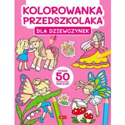 Kolorowanka przedszkolaka. Dla dziewczynek - 1