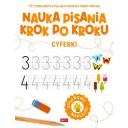 Nauka pisania krok po kroku. Cyferki - 1