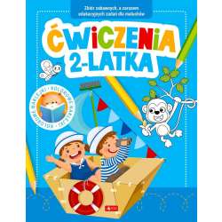 Ćwiczenia 2-latka z naklejkami