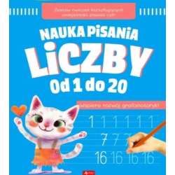 Nauka pisania. Liczby od 1 do 20