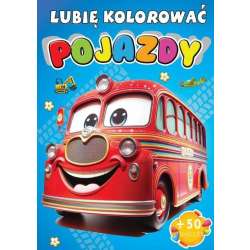 Kolorowanka Pojazdy + 50 naklejek