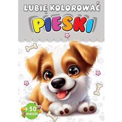 Kolorowanka Pieski + 50 naklejek