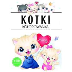 Kotki kolorowanka - 1