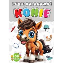 Konie. Lubię kolorować