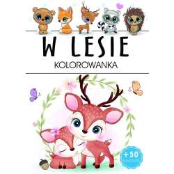 W lesie - kolorowanka