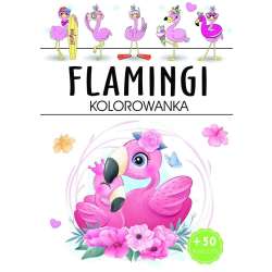 Flamingi kolorowanka