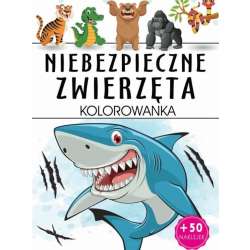 Niebezpieczne zwierzęta kolorowanka