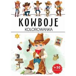 Kowboje kolorowanka