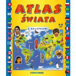 Atlas świata z nalepkami - 1