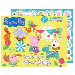 Peppa Pig. Zabawa w kolory. Zwariowane kolory