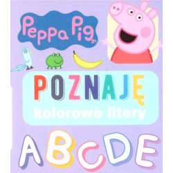 Świnka Peppa. Poznaję kolorowe litery - 1