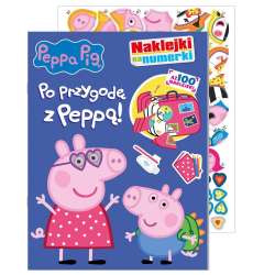 Peppa Pig. Naklejki na numerki Po przygodę z Peppą - 1