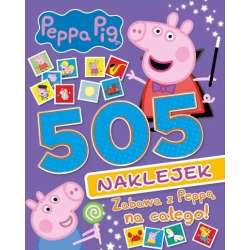 Peppa Pig 505 naklejek. Zabawa na całego!
