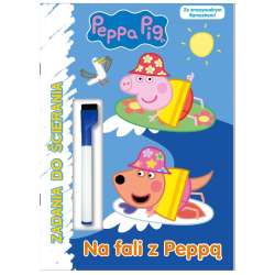 Peppa Pig Zadania do ścierania. Na fali z Peppą