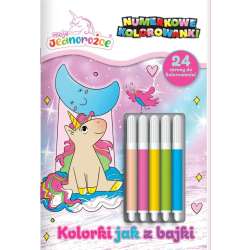 Moje Jednorożce. Numerkowe kolorowanki