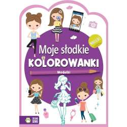 Moje słodkie kolorowanki. Modelki (9788382990072) - 1