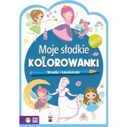 Moje słodkie kolorowanki. Wróżki i księżniczki (9788382990089) - 1