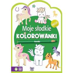 Moje słodkie kolorowanki. Koniki (9788382990096) - 1