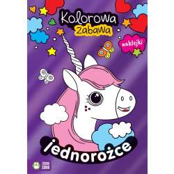 Kolorowa zabawa. Jednorożce (9788382990249)