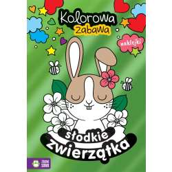 Kolorowa zabawa. Słodkie zwierzątka (9788382990256)