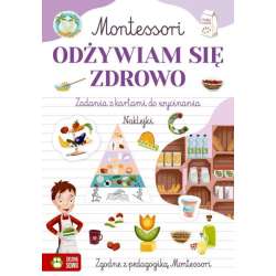 Książeczka Montessori. Odżywiam się zdrowo (9788382990393) - 1