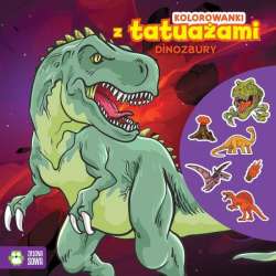 Książeczka Kolorowanki z tatuażami. Dinozaury (9788382992038) - 1