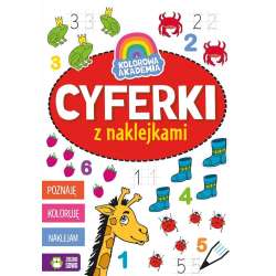 Kolorowa Akademia. Cyferki z naklejkami (9788382993431)