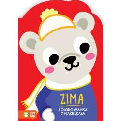 Zimowe kolorowanie. Zima