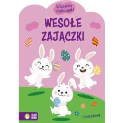 Wiosenne malowanki. Wesołe zajączki - 1