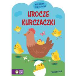 Wiosenne malowanki. Urocze kurczaczki - 1