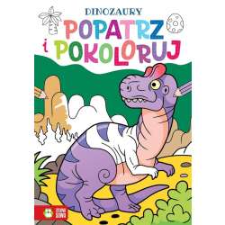 Popatrz i pokoloruj. Dinozaury