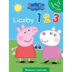 Świnka Peppa. Akademia Bystrzaka. Liczby 1, 2, 3