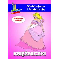 Księżniczki. Naklejam i koloruję - 1