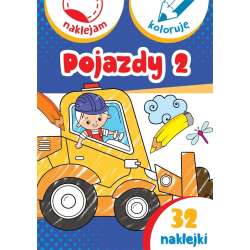 Pojazdy 2. Naklejam i koloruję