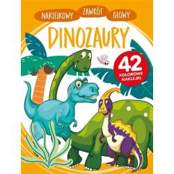 Naklejkowy zawrót głowy. Dinozaury