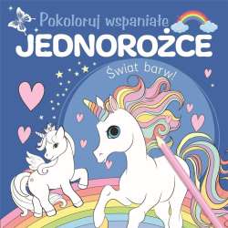 Pokoloruj wspaniałe jednorożce - 1