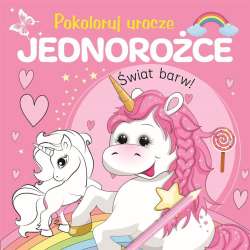 Pokoloruj urocze jednorożce - 1