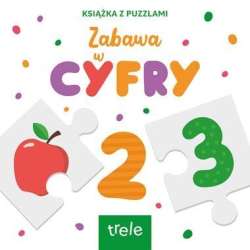 Cyfry. Książka z puzzlami