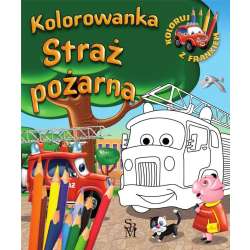 Samochodzik Franek. Kolorowanka. Straż pożarna